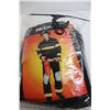 Image 3 : (2) Halloween Costumes - Fire Chief, Biker - All As Is