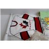 Image 2 : Snowman Scroll, Hockey Canada Flag, Easy Care Bed Skirt