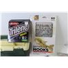 Image 2 : Tackle Box - Assortment of Walleye Spinners - Fishing Line - Bait - Misc. Items