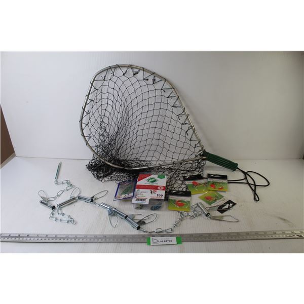 Fishing Net - Fish Hooks - Fish Catch Chain