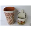 Image 5 : Pottery Hat - Vase - Pocket Wall Vase - Ornaments