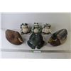 Image 1 : (2) Plastic Decoy Ducks - (4) Plastic Frog Yard Ornaments