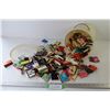 Image 1 : Plastic Pail of Assorted Paper Matches