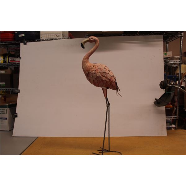 *Weld Art Metal Pink Flamingo (42" tall)