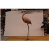 Image 1 : *Weld Art Metal Pink Flamingo (42" tall)