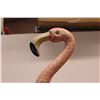Image 3 : *Weld Art Metal Pink Flamingo (42" tall)