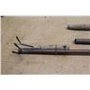 Image 3 : *(2) Snow Fence Posts - Copper Pipe Rake:) - Pipe - Stick