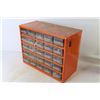 Image 5 : (4) Can of Penetrating Products - Metal Part Organizer w/Plastic Drawers Including Contents (nuts - 