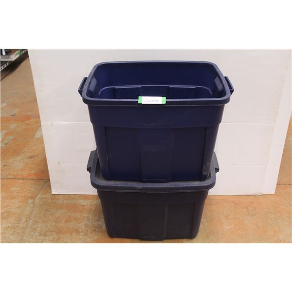 *(2) Totes - One Lid