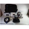 Image 1 : (2) D-Link Ethernet and Cloud Router, Large Bag of Cords/Connectors, Monitor Stand,(4) Power Bars