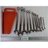 Image 1 : (12) Assorted Size Combination Wrenches with Holder