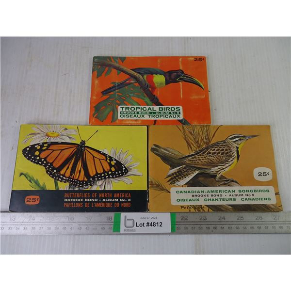 Brooke Bond Canada Red Rose/Blue Ribbon Collector's Books-Album 6,8 and 9