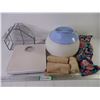 Image 1 : Scale, Humidifier, Shower Caddy and Bag with Tensor Bandages and Neck Wrap