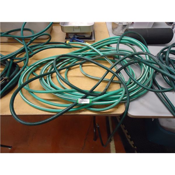 *(4) Assorted Garden Hoses-Various Sizes-as is