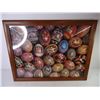 Image 3 : Framed Puzzle of Ukrainian Easter Eggs-Frame is 26.5'x20.5"(outside)