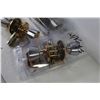 Image 2 : (4) Keyed Door Lock Sets (w/keys) - (1) Passage Door Knob Set