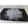 Image 7 : (11) 16" Clear Plastic Snowflakes - Assortment of Hangers