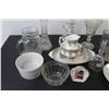 Image 3 : Assorted Kitchen Ware -Vase - Glasses - Plates - Glass Bell