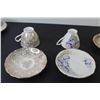 Image 2 : (5) Tea Cups & Saucers - Royal Stafford - Stanley - Duchess - Collingwood