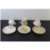Image 4 : (5) Tea Cups & Saucers - Royal Stafford - Stanley - Duchess - Collingwood