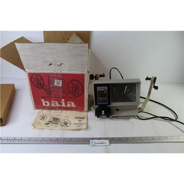 Baia EDIVIEWER Dual 8 (lamp works - untested)