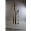 Image 1 : (2) Yard Sticks - As Is, Level