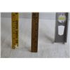 Image 2 : (2) Yard Sticks - As Is, Level