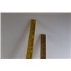 Image 5 : (2) Yard Sticks - As Is, Level