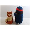 Image 4 : (2) Vintage Stuffed Animals