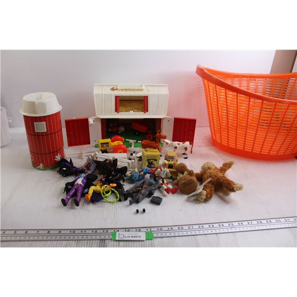 Assorted Toys - Fisher-Price Farm, Figurines