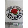 Image 1 : Red Rose Anti-Knock Sign - 11 3/4"