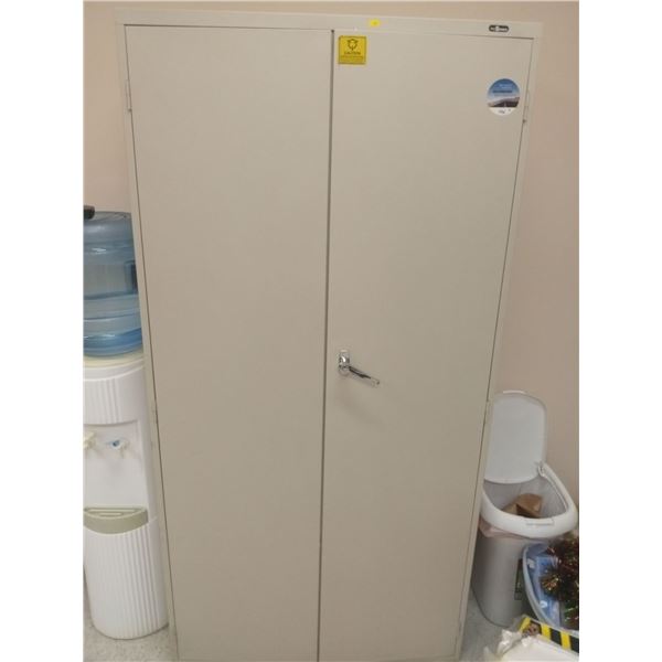 Upright Storage Cabinet (contents not included) 36Wx18Dx72H