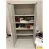 Image 2 : Upright Storage Cabinet (contents not included) 36Wx18Dx72H