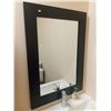 Image 1 : Bathroom Accessories-  27W 38H Mirror and Garbage Can