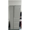 Image 1 : Locker with 3 Drawers and Cabinet  Heavy Duty  24Wx24Dx65H