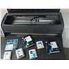 Image 2 : HP Designjet III with several replacement ink & 3 Boxes of Printer Parts