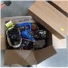Image 1 : Box of Fuses, Emergency Lights, Switches and Power Testers