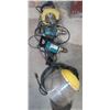Image 1 : Circular Saw and 2 Makita Dills, Extension Cord, and Face Shield
