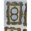 Image 2 : Lot of 6 Vintage | MCM | Metal Light Switch Plates