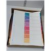 Image 2 : Box of Fellowes Divider Tabs | Stationary