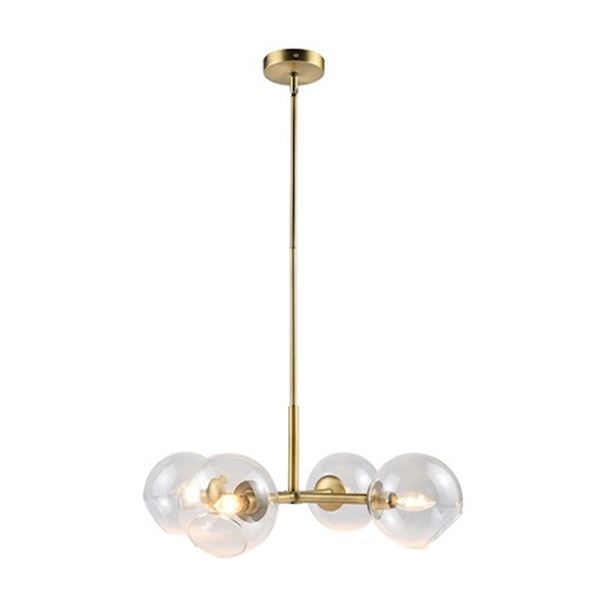 New | Pendant Lighting Fixture | 4 Lights | Dull Nickel Pewter | LL5032DN