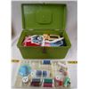 Image 1 : Sewing Box with Contents
