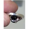 Image 8 : Black Diamond Ring in Case with Appraisal