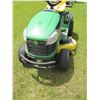Image 2 : John Deere D155 Riding mower, 29.9 Hours showing, 48" cutting deck, New Battery, very little use