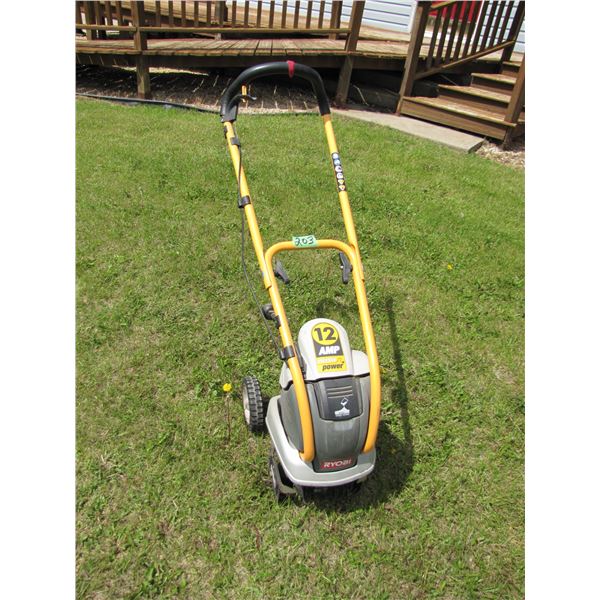 Ryobi Roto Rooter Ryobi 12 amp electric power rototiller