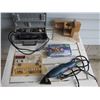 Image 2 : Dremel with various attachments and Ryobi electric detail Sander