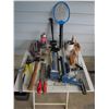 Image 1 : Various shop hand tools et cetera