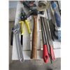 Image 2 : Various shop hand tools et cetera