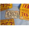 Image 2 : Manitoba license plates