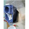 Image 2 : Mops, mop pail, plastic step stool,